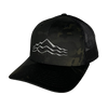 Simple Mountains Curved Bill Trucker Cap